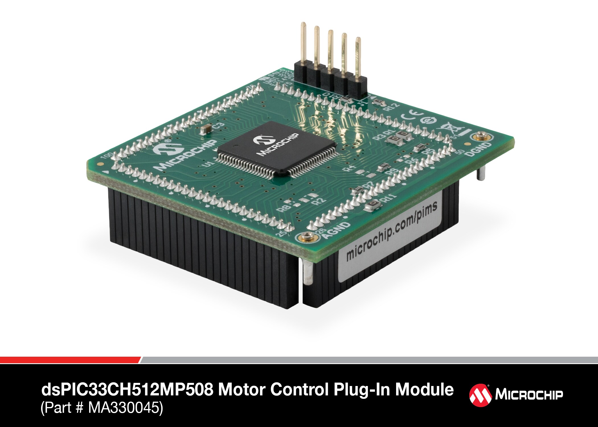 Dspic33ch512mp508 Motor Control Plug In Module Pim