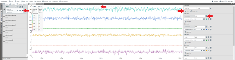 Capturing the Sensor Data