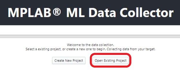 MPLAB ML Data Collector Home Page