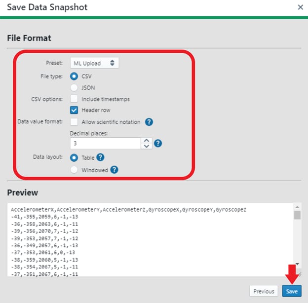 Selecting the Columns that Need to be Saved in CSV File