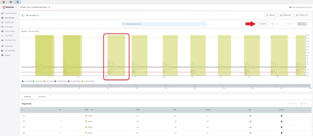 Creating Segments Inside Data File