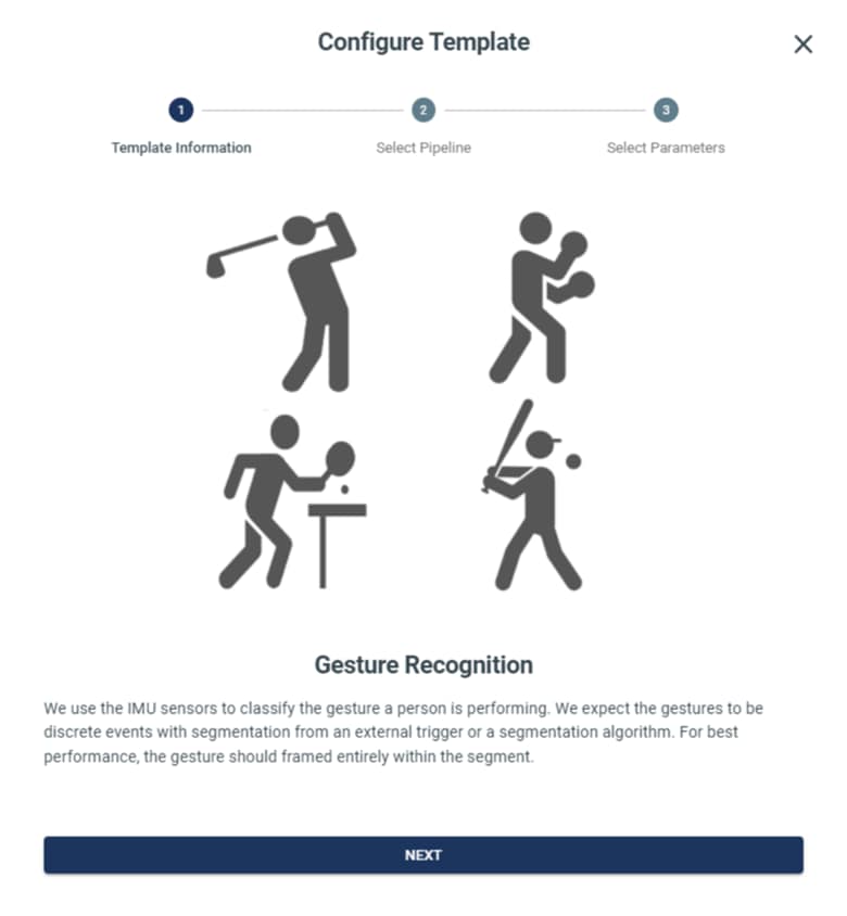 Gesture Recognition Template