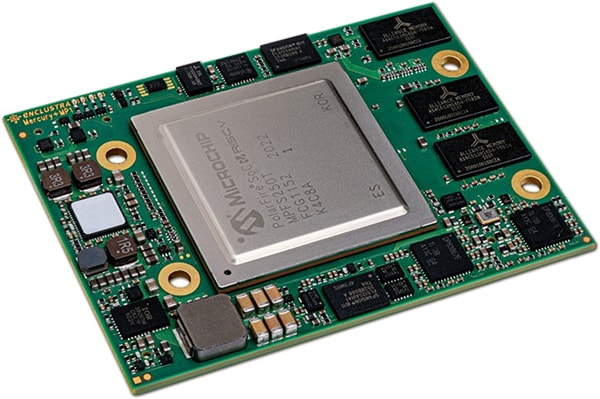 Enclustra Mercury MP1 PolarFire SoC FPGA based SoM