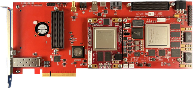 SE301 with SOM1 and SOM1-SOC Installed