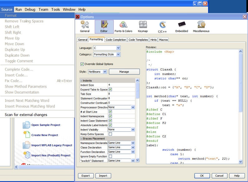 Mplab x ide как работать