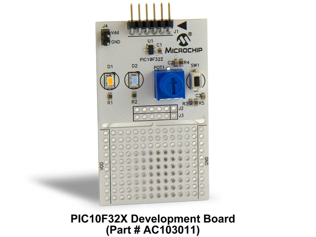 AC103011_PIC10F32X Development Board_Layered