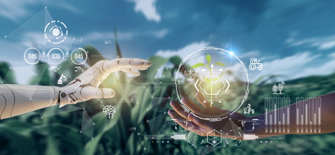 Smart Agriculture Futuristic Industry